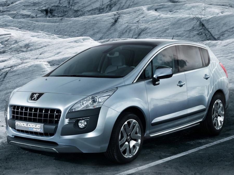  Peugeot Prologue HYbrid4 Concept 2008 года  (фото 4 из 12)